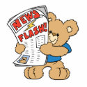 News Flash Teddy Bear photo sculptures by doonidesigns News Flash Teddy Bear photo sculptures