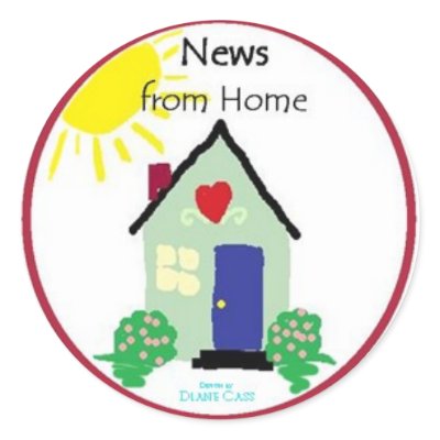 News From Home Stickers by DianeCass