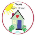 News From Home Stickers