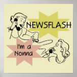 Newsflash I'm a Nonna Tshirts and Gifts Print