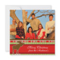 Newsletter on Back Moose Christmas Card invitations