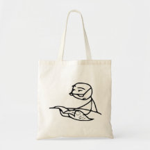 Newspaper Guy Tote Bag