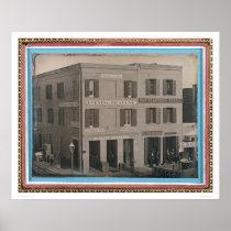 Newspaper offices...  (40076) print