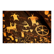 Newspaper Rock Art Poster posters