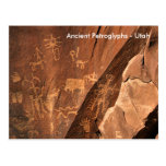 Newspaper Rock Petroglyphs Post Cards