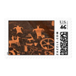 Newspaper Rock Petroglyphs Stamps