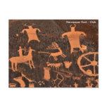Newspaper Rock - Utah Post Card