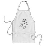 Newspaper Tear Guy Apron