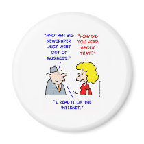 newspapers dying internet magnets