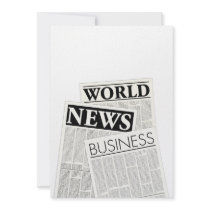 Newspapers Personalized Invitation