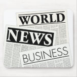 Newspapers Mouse Pads