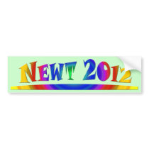 NEWT 2012 BUMPER STICKER