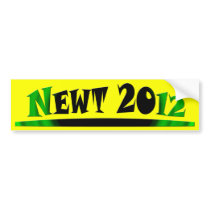 NEWT 2012 BUMPER STICKERS