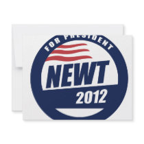 Newt 2012 invitations by GingrichShirts Newt 2012 invitations