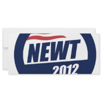 Newt 2012 rack cards by GingrichShirts Newt 2012 rack cards