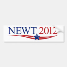 Newt 2012 Swag Bumper Sticker