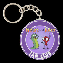 NEWT AND JOHN FAN CLUB - KEYCHAIN keychains
