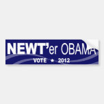 NEWT 'er OBAMA - Gingrich 2012 Bumper Sticker