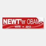 NEWT 'er OBAMA - Gingrich 2012 Bumper Stickers