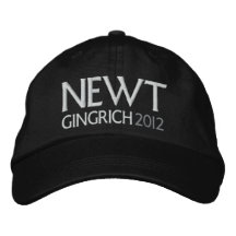 NEWT for President 2012 Embroidered Hat