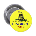 Newt Gingrich 2012 Button