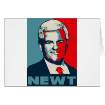 Newt Gingrich 2012 Greeting Cards