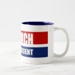 NEWT GINGRICH 2012 COFFEE MUG