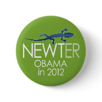 Newt Gingrich 2012 - newter obama Pin