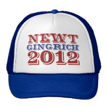 Newt Gingrich 2012 Trucker Hat