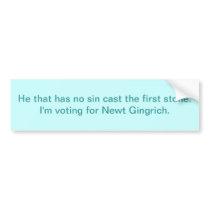Newt Gingrich Bumper Stickers