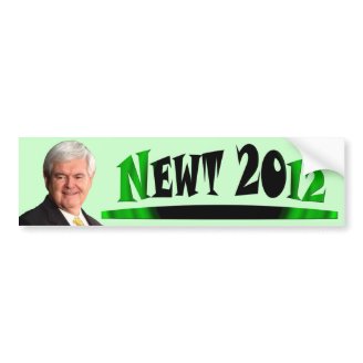 Newt Gingrich Bumper Sticker
