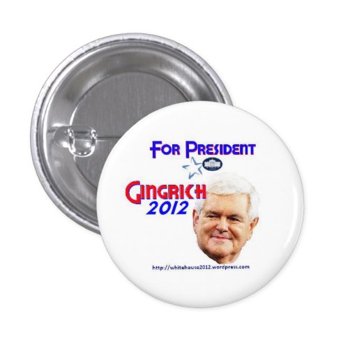 Newt Gingrich Campaign Buttons