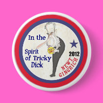Newt Gingrich / Dick Nixon 2012 buttons