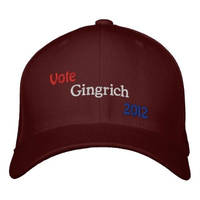 Newt Gingrich Embroidered Headware Embroidered Hat Newt Gingrich Embroidered Headware Embroidered Hat
