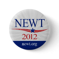 Newt Gingrich for President 2012 Pinback Buttons