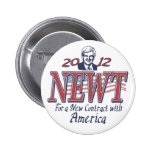 Newt Gingrich for President 2012 Gear Pinback Button