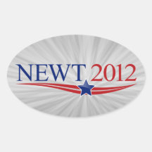 Newt Gingrich for President 2012 Sticker