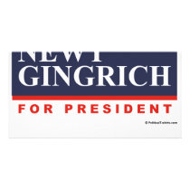 Newt Gingrich for President (2) photo cards