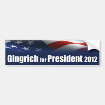 Newt Gingrich for President Bumper Stickers