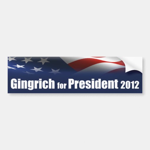 Newt Gingrich for President Bumper Stickers