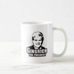 Newt Gingrich for President Coffee Mugs