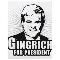 Newt Gingrich for President Flyer Design