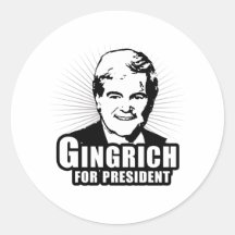Newt Gingrich for President Sticker