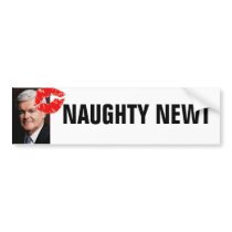 Newt Gingrich - Naughty bumper stickers
