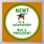 NEWT Gingrich Poster