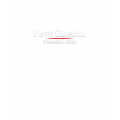 Newt Gingrich President 2012 (v103) T-shirt
