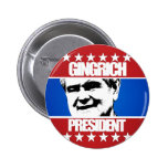 Newt Gingrich - President Pinback Buttons