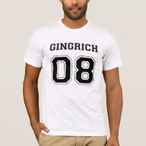 Newt Gingrich T-Shirt by JerryLambert Newt Gingrich T-Shirt