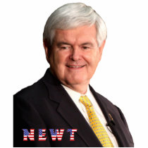 Newt Gingrich With The Newt Signature Photo Cutouts