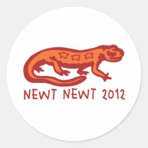 Newt Newt 2012 Sticker